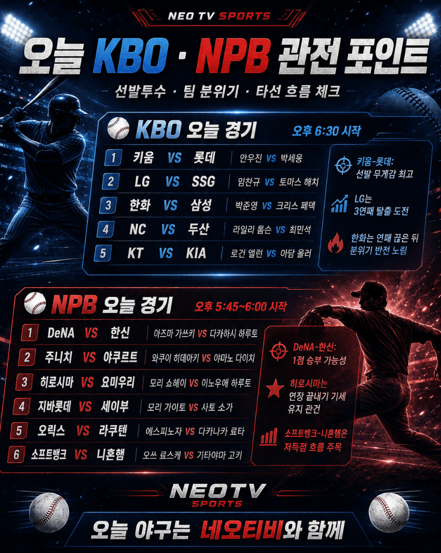 스포츠중계 네오티비