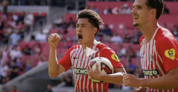 ⚽ [분데스리가] 스즈키 유이토 해트트릭, 프라이부르크 개막전 4-1 완승