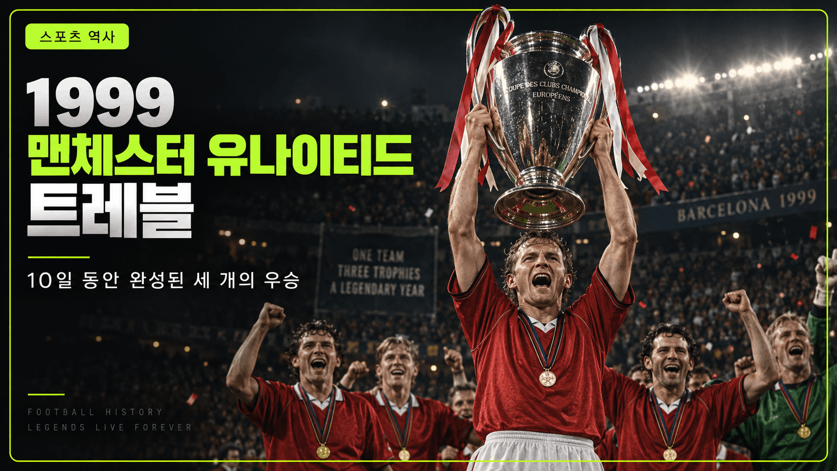 ⚽ 1999 맨체스터 유나이티드 트레블, 마지막 10일의 기록