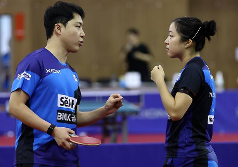 🏓 [아이치·나고야 AG] 신유빈-임종훈, 한국 첫 혼복 금 도전