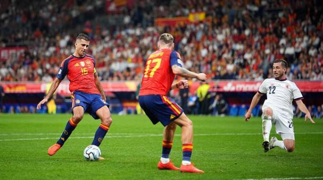 스페인, 체코 3-1 꺾고 A매치 41경기 무패 신기록…925일 동안 패배가 없다